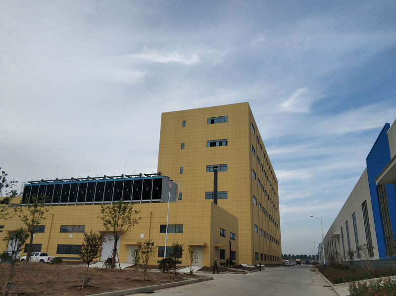 安徽長榮光纖生產車間